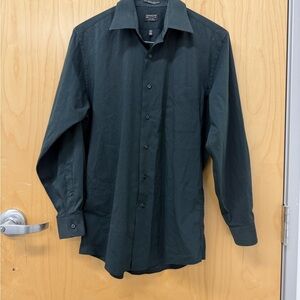Arrow Men's Dark Teal Long-Sleeve Dress Shirt